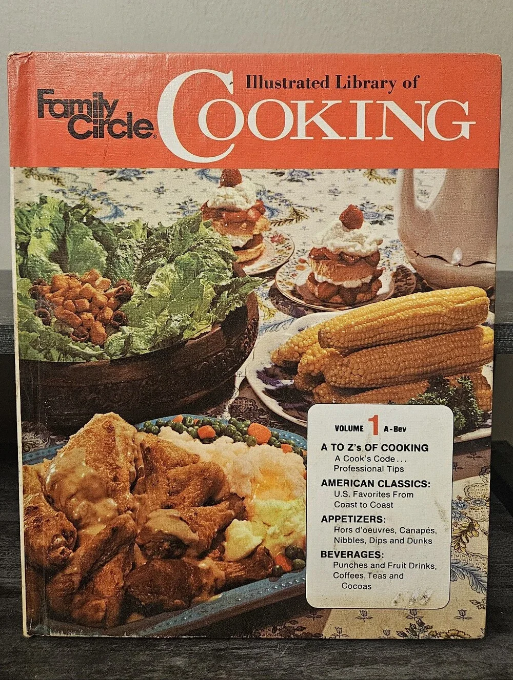 Vintage 1972 Family Circle Illustrated Library of Cooking Volume 1